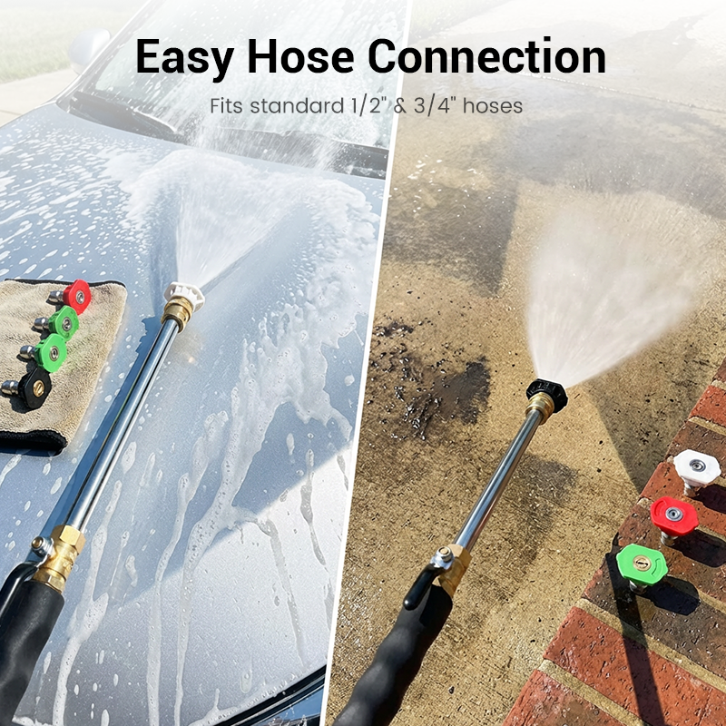 🔥Global Hot Sale🎉2-in-1 High Pressure Cleaning Gun💦