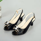👡 Women's Elegant Shoes • Open-toe, ankle-strap, medium heel ✨