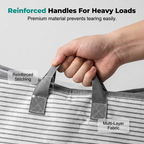 Large Collapsible Storage Bag with Handles