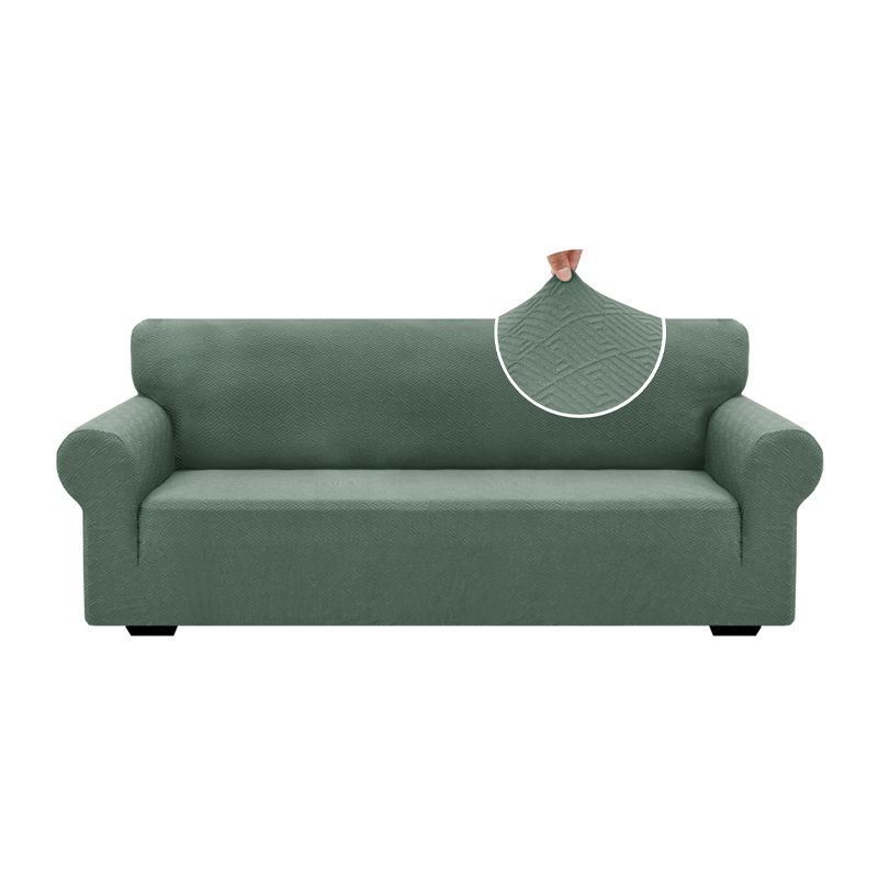 🔥Jacquard Sofa Cover with High Elasticity and Anti-slip Straps