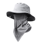 🎉 UV Protection Bucket Hat with Face Cover
