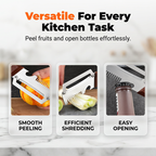 🥒 3-in-1 Scallion Shredder & Peeler – Fast, Efficient & Must-Have Kitchen Tool ✨🍴