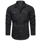 Men's Long Sleeve Cotton Workwear Shirt