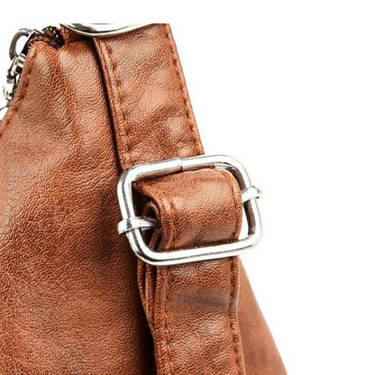Convertible Multi-Pocket Shoulder Bag for Women