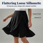 💃Women's Casual Elastic Waist Wrap Skort