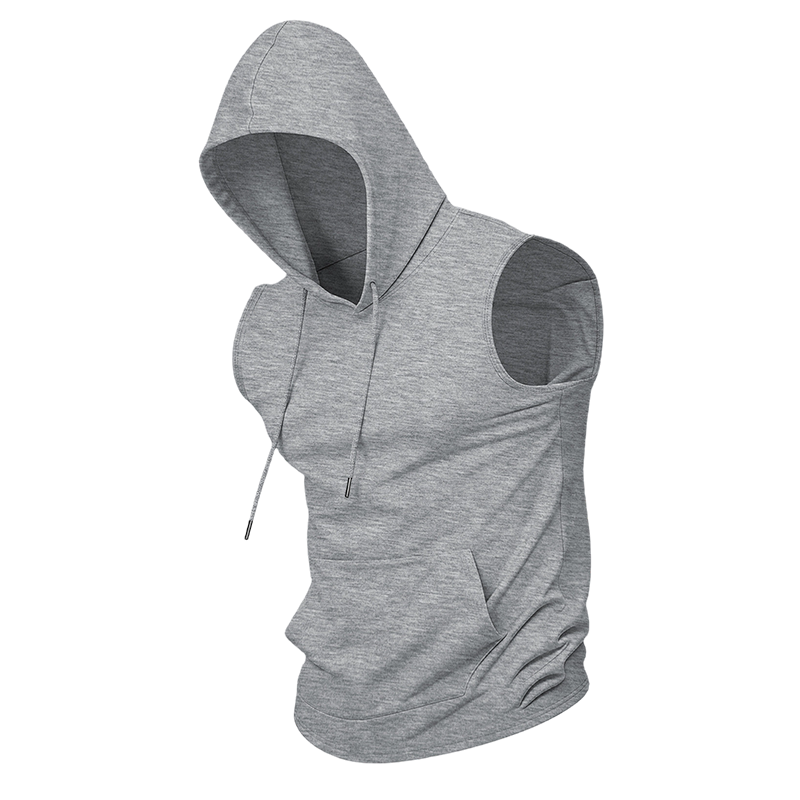 🔥 Sleeveless Hooded Sports Top💧 Moisture-wicking · Quick-drying and friction-resistant🧢