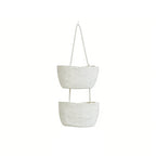🧺 Wall-Hanging Storage Organizer – 3-Tier, Boho Style, Space-Saving 🏡