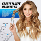 Wide-tooth volumizing comb – Professional styling comb for men and wome