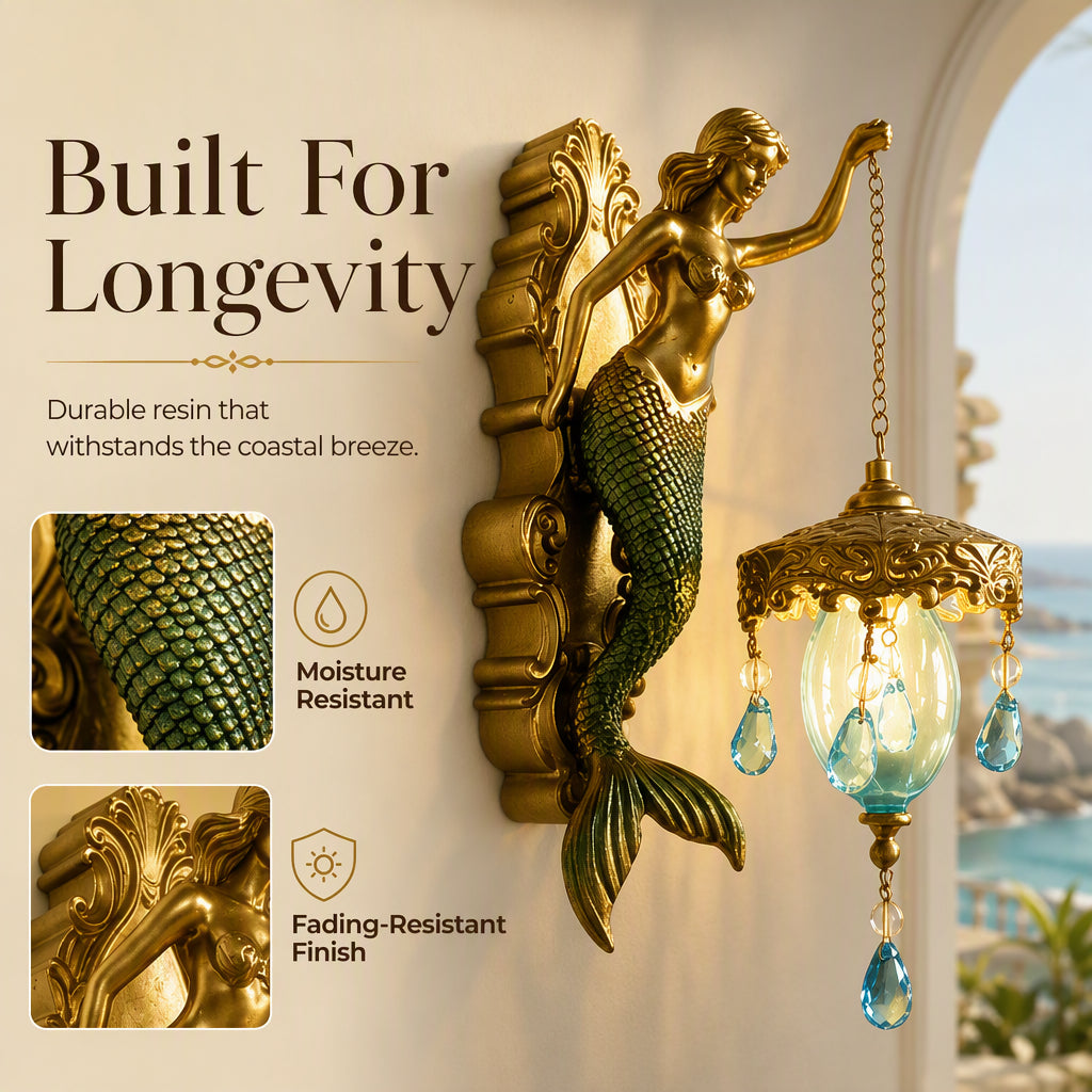 🧜‍♀️Vintage Mermaid Wall Sconce