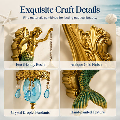 🧜‍♀️Vintage Mermaid Wall Sconce