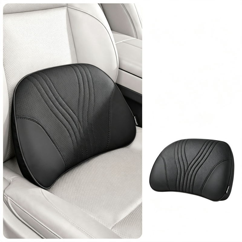 🚗💺Premium Car Seat Headrest & Lumbar Support Cushion