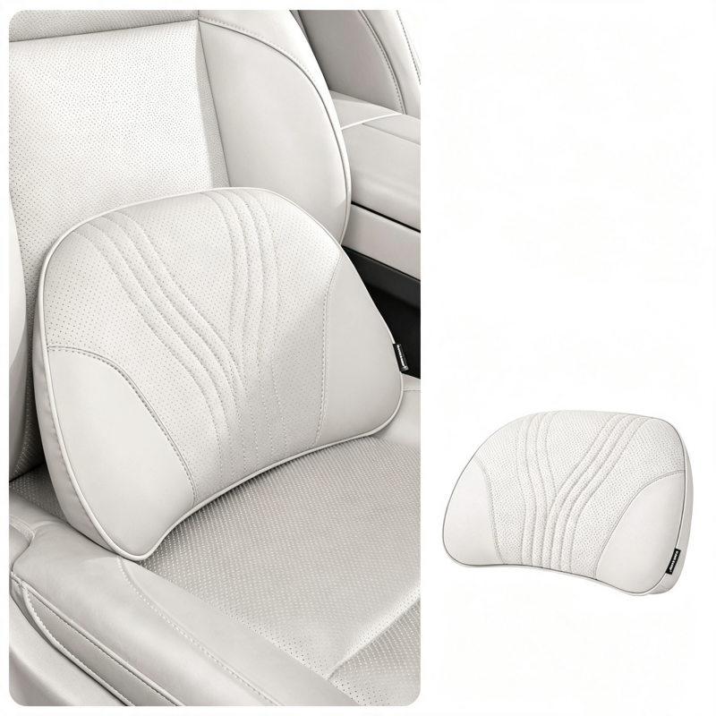 🚗💺Premium Car Seat Headrest & Lumbar Support Cushion