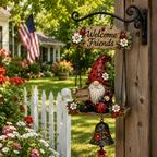 Gnome Welcome Doorbell Outdoor Decor