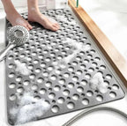 🛁🚿Premium Anti Slip Shower Safety Mat with Strong Suction Cups🧼