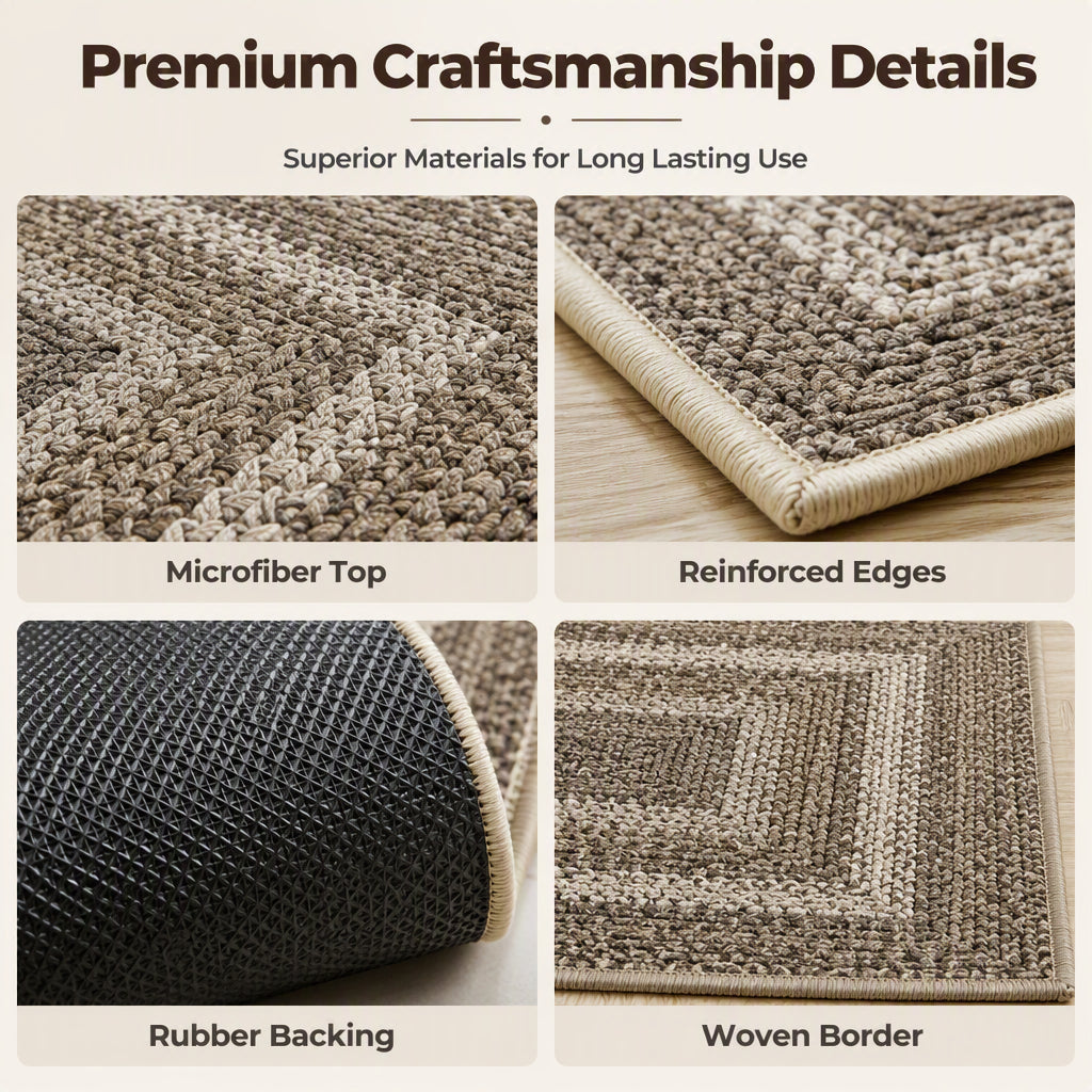 🏡🔥Elegant Woven Runner Rug
