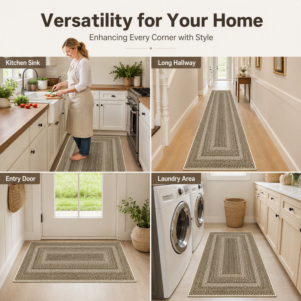 🏡🔥Elegant Woven Runner Rug
