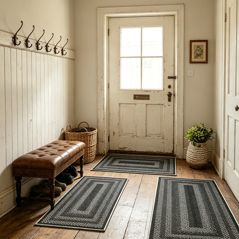 🏡🔥Elegant Woven Runner Rug