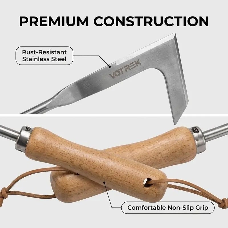 🌿 Patio Weeder Tool – Easily Clear Weeds From Paving Gaps