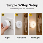 💞Plug-in Motion Sensor Night Light