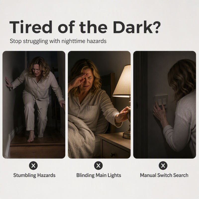 💞Plug-in Motion Sensor Night Light