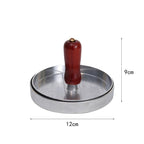 Burger Press with Wooden Handle