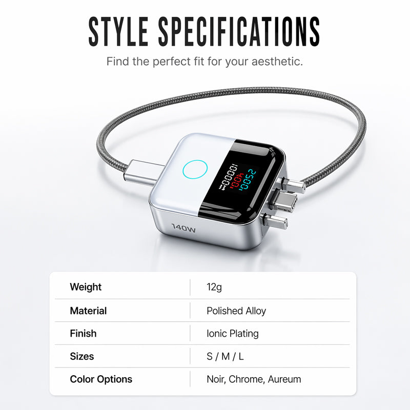 🔋⚡ Smart Charging Protector — 140W USB-C, Auto Disconnect