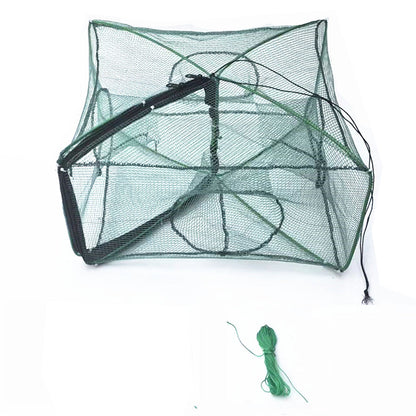 ⏳Time-Limited Special⏰Collapsible Fishing Trap Net with Multi Entrances🎣
