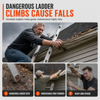 🔧 LIMITED‑TIME 50% OFF! ✨ No-Climb Gutter Cleaning Tool