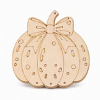 ⏰ Halloween Wooden Pumpkin Craft Kit | DIY Wind Chime 🎃