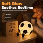 ⚽ 💡 Rechargeable Soccer Night Lights – Soft Glow, Tap Control, Kid-Safe ✨