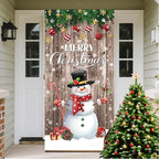 Christmas Door Cover For Instant Holiday Decor