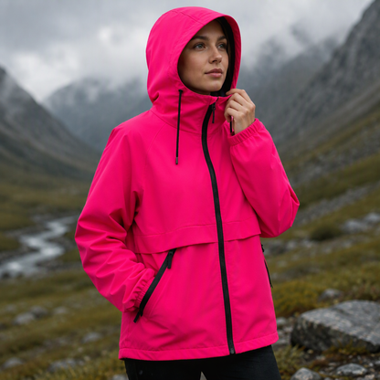 💖Women's Outdoor Windproof Hooded Jacket