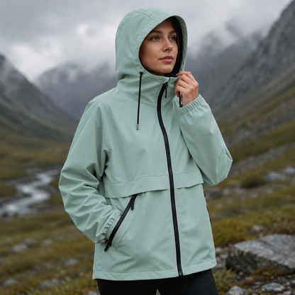 💖Women's Outdoor Windproof Hooded Jacket