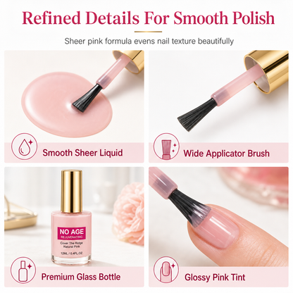 Smooth Nail Ridges Instantly! Natural Ridge Filler