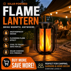 🔥🏮Must-have item for warm ambient vibes！✨️Solar Flickering Flame Lantern