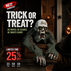 Halloween Horror Model Crawling Ghost