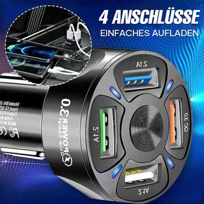 ✨Limited Time Offer ✨🚗👉4-IN-1 quick charging port for car🔥