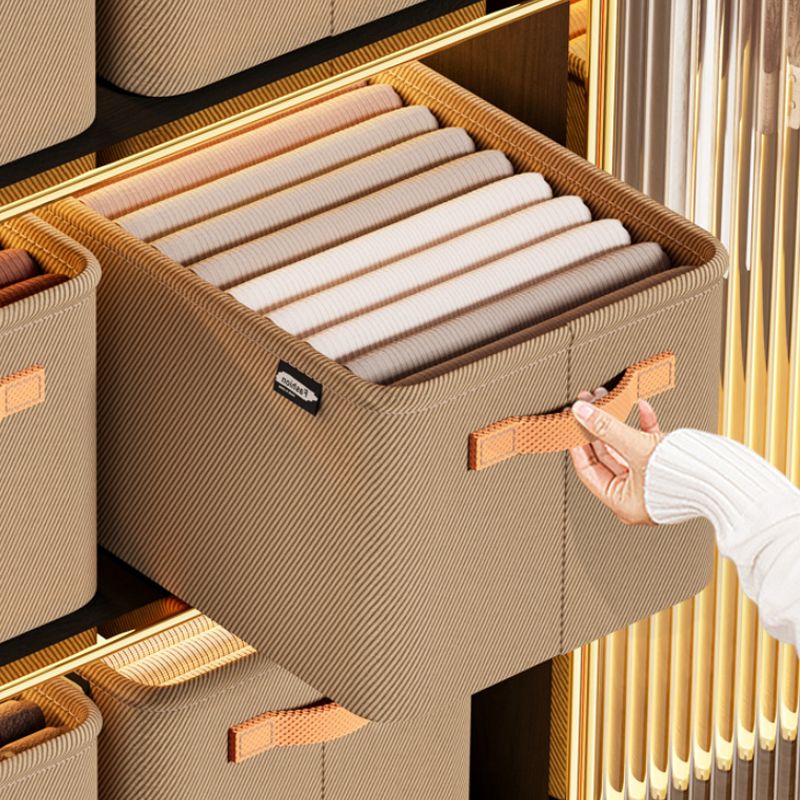 Clothes organizer for storing folding wardrobes