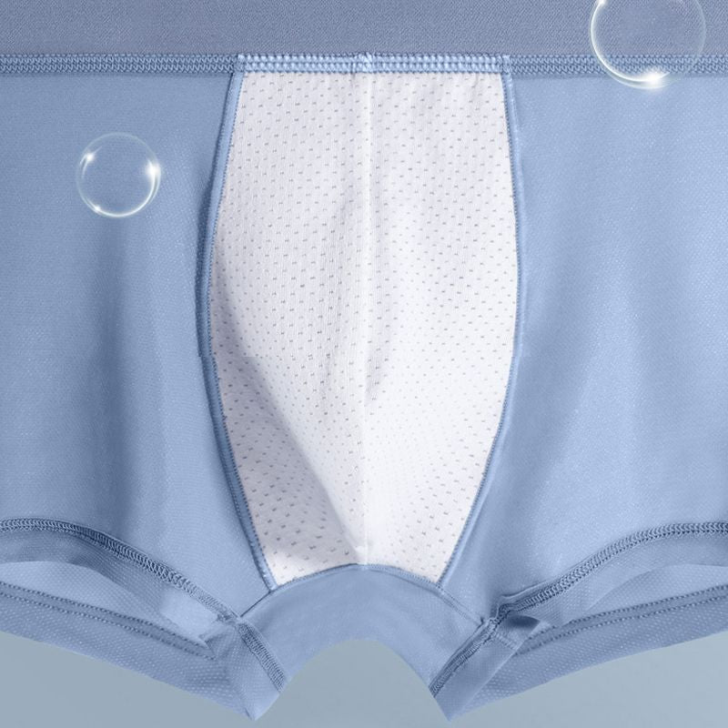 Antibacterial Thin and Light Men's Ice Silk Brief