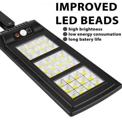 💡 SOLAR LED LAMP 6000K 🌟60W SOLAR STREET HIGH BRIGHTNESS LIGHT 6000 LUMENS