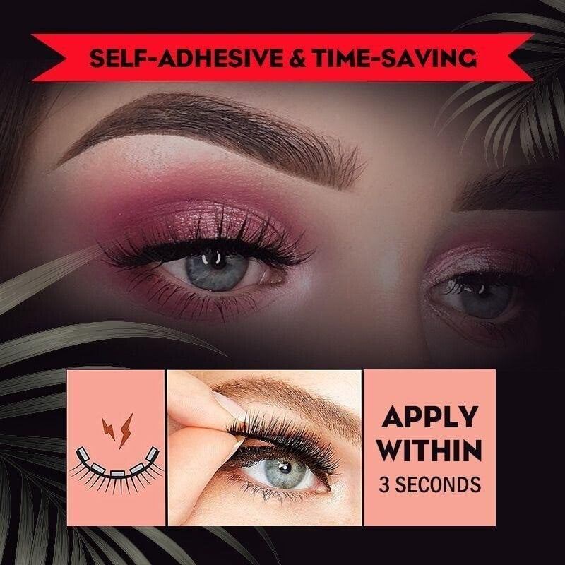 🔥Reusable Self-Adhesive Eyelashes