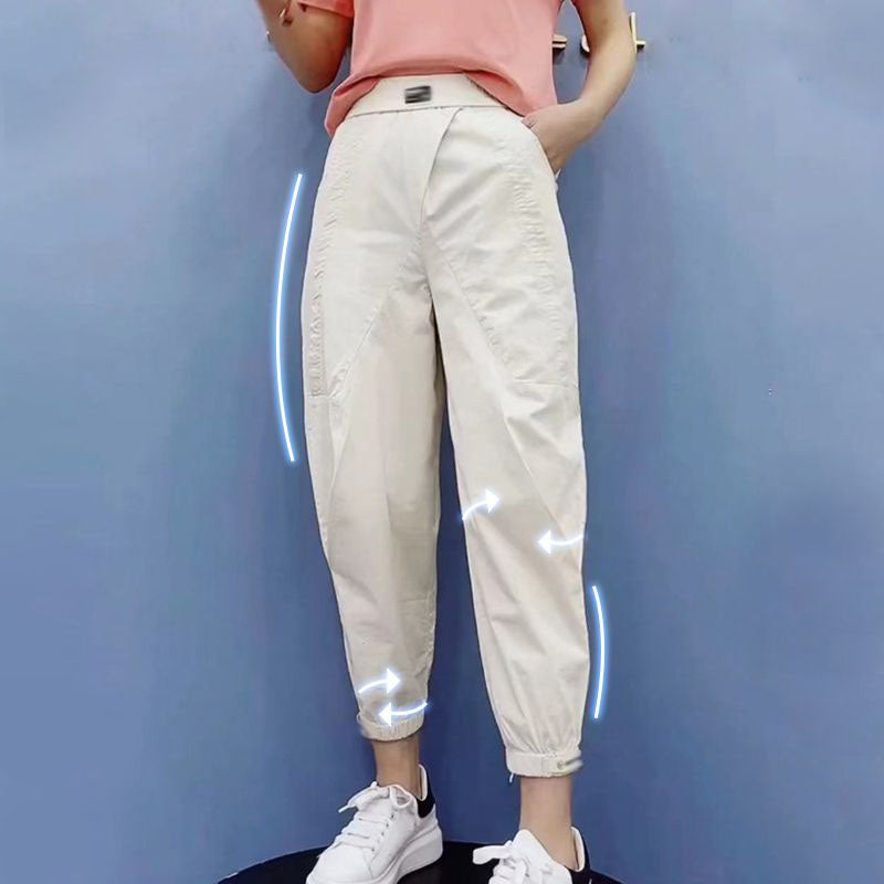 Women’s Casual Loose Cropped Jogger Pants