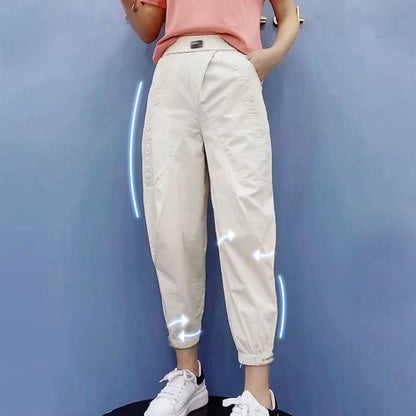 Women’s Casual Loose Cropped Jogger Pants