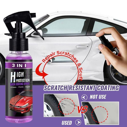 3 in 1 High Protection Car Coating Spray