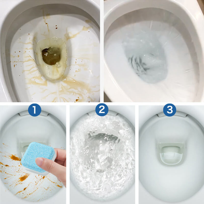 Toilet cleaning tablets（Buying three pieces is more cost-effective）