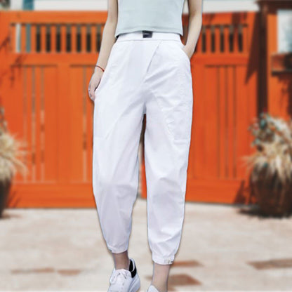 Women’s Casual Loose Cropped Jogger Pants