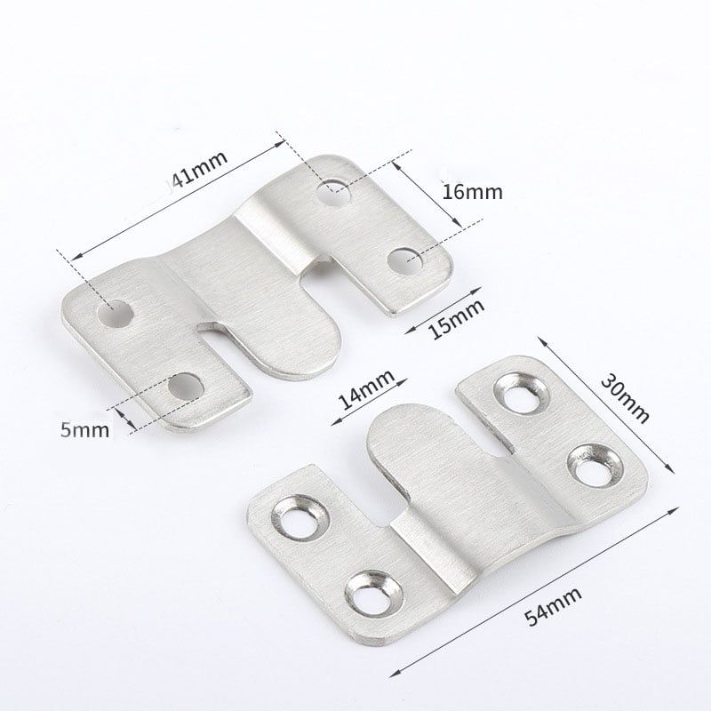 (🔥🎁2024 Hot Sale🎁-49%  )Stainless Steel Interlock Hanging Buckle👍