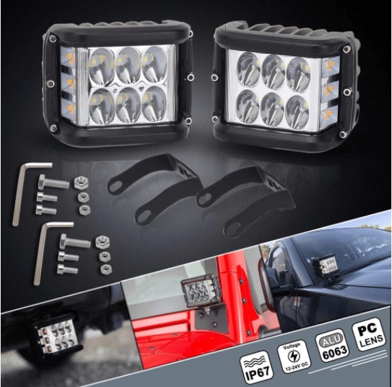 ✨Limited Time Offer ✨Car Dual Sides LED Dual Color Light🚗