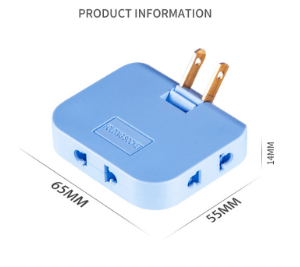 🔥🎁2024 New Year Hot Sale🎁 - 49% OFF)180 Degrees Rotatable Socket Converter