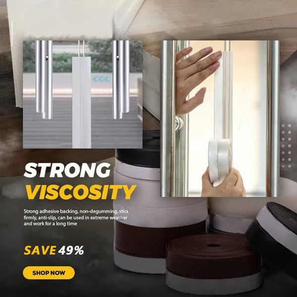 🔥BIG SALE - 49% OFF🔥Weather Stripping Door Seal Strip